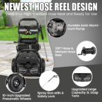 4200PSI Gas Pressure Washer 4.0GPM Gas Power Washer 212CC Gas Powered Washing Machine Commercial High Pressure Washer with 32ft Hose&5 Nozzles for Patio Garden Yard Vehicle,EPA/CARB/ETL - Image 4