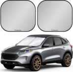 Magnelex Windshield Sun Shade - Reflective Fabric Blocks Sun and Keeps Your Vehicle Cool, Foldable Sun Shield for Car Sunshade