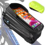 Lumintrail Bike Phone Bag - Hard Casing Bicycle Phone Mount - Waterproof Rain Cover - Bike Accessories
