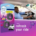 Febreze Car Air Freshener Vent Clip Gain Moonlight Breeze Scent, .07 oz. Car Vent Clip, Pack of 3 and Stay-Fresh Storage Case - Image 6