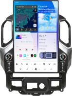 17.2 inch Touch Screen Upgrade Android Car Radio for Chevrolet Silverado GMC Sierra 2019-2024 Android 14 Car Stereo Carplay Android Auto GPS Navigation (Black)