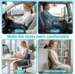 Ergonomic Seat Cushion,Office Chair Cushion with Lumbar Support Pillow,Car Orthopedic Seat Cushions,Designed for Sciatica,Tailbone,Back Pain Relief,for Office,Car,Truck,Home,Desk Chair - Image 9