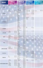 Autopect Windshield Sun Shade - American Flag Design, High-Resolution Sun Visor for Car, Truck, SUV with Mirror Cut-Out for Interior Sun Protection, Foldable Car Sun Shade (Original, Medium) - Image 5