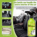 500ml Car Interior Polish Ceiling Foam Headliner Roof Fabric Cleaner Spray Kit for Leather, utomotive Seat,Dashboard, Carpet,Plastic, Vinyl Glass, All-Purpose for Auto Interiors (1 Pack, 16.9fl oz) - Image 2