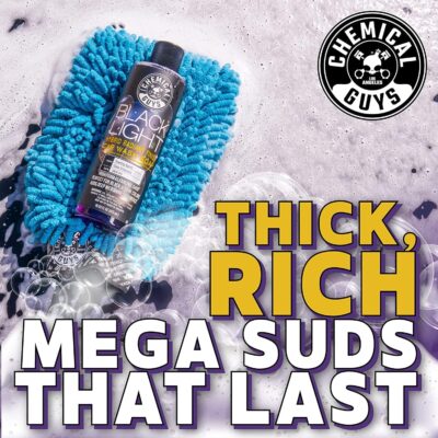 Chemical Guys Black Light Hybrid Radiant Finish Car Wash Soap and Superior Surface Cleanser 2 Pack (2 X 16 Fl. Oz.) - Gloss Enhancing pH Balanced Formula for Maximum Shine - Image 8