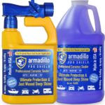 Ceramic Sealer Bundle – 32oz Hose-End Sprayer & 64oz Refill – Professional-Grade Hydrophobic Ceramic Coating for Cars, Boats & RVs – Ultimate Gloss & UV Shielding