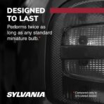 SYLVANIA - 7443 Long Life Miniature - Bulb, Ideal for Daytime Running Lights (DRL) and Back-Up/Reverse Lights (Contains 2 Bulbs) - Image 5