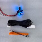 HIGH FLYING for Toyota Highlander 2020-2025 Interior Car Accessories Under Dash Footwell Ambient LED Light Atmosphere Light Kit (Blue Lighted) - Image 4