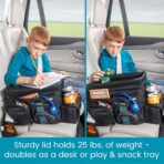 High Road CarHop Backseat Organizer for Kids and Passenger Seat Organizer for Adults - Car Seat Cooler with Cup Holders and Convertible Tray Lid - Image 5