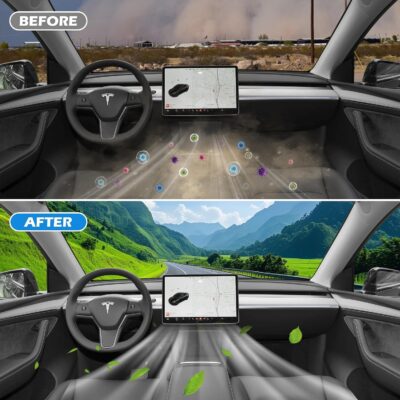 frani Cabin Air Filter Designed for Tesla Model 3/Model Y 2016-2027, 2 Pack HEPA Air Filter Replacement for Tesla Model 3/Y,Tesla Accessories Model 3/Y - Image 5