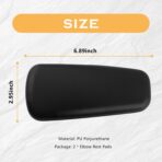 OFBAND 2PCS Elbow Pad Arm Rest for Car,Soft Leather Arm Rest Pillow with One-Piece Molding for Comfortable Support,Universal Car Accessories Car Knee Cushion Car Door Armrest Pads (Black) - Image 2