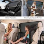 ZATOOTO Car Side Window Sun Shade 4 Pack, Window Shades for Baby Magnetic Mesh Sun Shade Protection from Heat and UV for Sleeping, Camping, Breastfeeding - Image 4