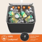 HOTOR Cooler Bag for Trunk Organizer - Portable Cooler for Car Organizer, Leakproof Car Cooler for Vehicle, Soft Small Cooler Fits Trunk Organizer with Cooler for Car & SUV - Image 4