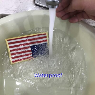 Reflective American Flag Stickers - 3-Pack, 5x3 Inches - Durable & Waterproof Decals for Vehicles & Personal Items，Car Bumper/Truck/Motorcycle/Helmet/Laptop/Window/Water Bottle/Mail Box - Image 3