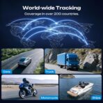 CXK GPS Tracker for Vehicles, 6-Month Battery Life 4G Global Tracker Device for Vehicles with Real Time Alert Strong Magnet, IP65 Waterproof Car Traker 180-Day Location History Subscription Needed - Image 3