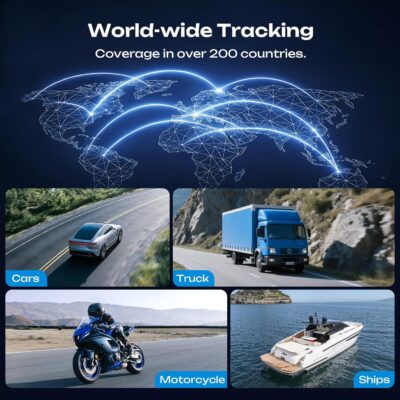 CXK GPS Tracker for Vehicles, 6-Month Battery Life 4G Global Tracker Device for Vehicles with Real Time Alert Strong Magnet, IP65 Waterproof Car Traker 180-Day Location History Subscription Needed - Image 3