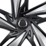 Premium Quality 16 inch Silver/Charcoal Hubcaps fits 2019 2020 2021 Honda Civic, Heavy Duty Solid Clip Construction (Set of 4) (55103AMS-4) - Image 4