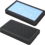 frani Cabin Air Filter Designed for Tesla Model 3/Model Y 2016-2027, 2 Pack HEPA Air Filter Replacement for Tesla Model 3/Y,Tesla Accessories Model 3/Y