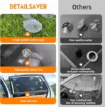 [2026 Upgraded] Car Shades for Side Windows 19"x12"(4 Pack),Sun Shade for Window with 8 Suction Cups,Car Window Shades Can Blocks 99.98% UVR,Window Shade for Baby - Image 5