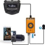 Car Bluetooth Transmitter with USB & AUX Input Interface for Honda Accord 2003-2012, Civic 2006-2014, CR-V 2004-2014, Odyssey 2005-2010, Pilot 2006-2014, TSX 2004-2011, MDX 2005-2006