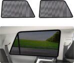 Car Window Shades for 2011-2023 4Runner - Rear Side Window Sun Shade for Baby, Breathable Mesh Car Privacy Window Covers, UV Protection & Heat Insulation for Road Trips Napping Camping (2 PCS) - Image 7