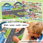 2 Pack Puffy Sticker Books for Kids Ages 3-5, Construction Truck and Vehicle Car Stickers for Toddlers Boys, 3D Reusable Stickers Books for Toddlers, Activity Book for Boys Party - Image 3