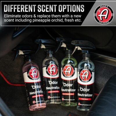 Adam's Polishes Odor Neutralizer (Fresh Scent, 16oz) - Car Air Freshener Spray That Eliminates Harmful Odors from Car Interior Accessories, Leather, Carpet, Upholstery & Pet Odors - Image 4