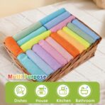 AIDEA Microfiber Cleaning Cloth, 20PK, Colorful Lint-Free Vibrant Cleaning Rags, Microfiber Towels for Cars, Wash Cloths, Dusting Cloth for Home, Window, Cleaning Supplies, 11.5"×11.5" - Image 7