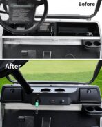 KEWISAUTO Dash Board Cover Assembly for Club Car DS 1982-up, Anti-Rust Dash Tray Organizer Instrument Board for 1982 and Up Club Car DS Golf Cart Interior Accessories - Image 4