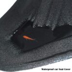 Car Seat Cover Protector Front Seats,for Gym Workout,Running,Swimming,Beach and Hiking,Waterproof Sweat Towel Bucket Seat Covers for Cars SUV Trucks (Black, 1Pcs) - Image 3