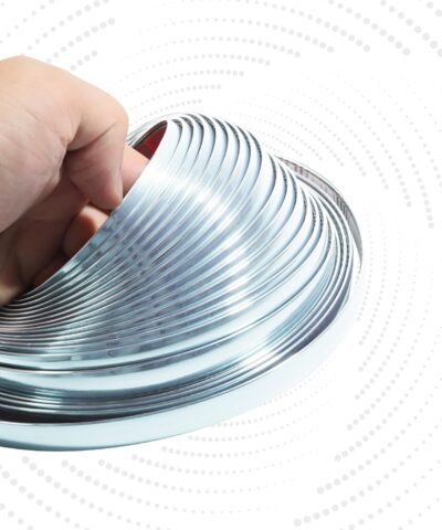 25FT Chrome Trim,Chrome Trim Molding,Car Accessories Chromes Strips for Cars,Body Side Molding Trim,Chromes Trim Tape,1/2" Automotive Trim Molding for Used on Car Bumpers,Sides,Door,Roofs - Image 2