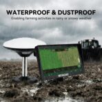Tractor GPS Navigator for Precision Farming, GNSS Agricultural Farming Navigator with 9" Touch Screen Suitable for Spraying Plowing and Sowing Farmland Activities Automatic Positioning - Image 6