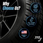 Magic Finish Tire Shine (1 Gallon) – Silicone-Based Tire Dressing for Long-Lasting Wet Look – High-Gloss Car Cleaning Supplies for Pro Detailing Results - Image 4