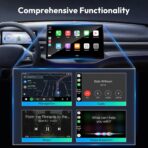 Basesailor Wireless CarPlay and Android Auto Adapter,2-in-1 2024 New Upgraded Bluetooth Car Play Dongle for Convert Factory Wired to Wireless,Fit for Cars from 2015,Apple iPhone iOS 10+,Andriod 11+ - Image 4