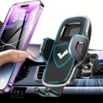 2026 New Car Vent Phone Holder [Thick Cases Friendly] Rotatable Universal Phone Mount for Your Car with Wide Clamp, Car Phone Holder Mount for iPhone 17 Pro Max 15 14 13 Samsung S25