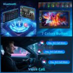 7" Wireless Double Din Car Stereo with Carplay, Android Auto, Bluetooth, Multimedia Car Audio Support Mirror Link, Backup Camera, FM/AM, HD Touchscreen, Aux Input Car Audio Receivers - Image 7