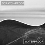 X AUTOHAUX Car Cover Outdoor Waterproof Sun Rain Snow Hail Protection with Left Side Door Zipper Aluminum Film for Mazda3 Hatchback - Image 3