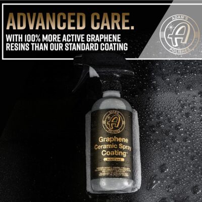 Adam's Polishes Advanced Graphene Ceramic Spray Coating - 18+ Months Sprayable Graphene Oxide Ceramic Coating for Cars, Boats, RV's & Motorcycle | Adds Extreme Gloss, Depth, Shine & Protection - Image 2