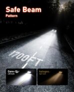 HIKARI WINGS 2026 40000LM H11/H8/H9 LED Bulbs, 45W Upgraded Core Chips, High Lumens Kit, 6000k Cool White, IP68 Waterproof, H16 Foglight - Image 3