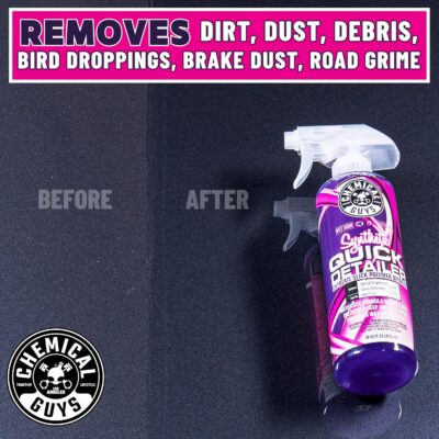 Chemical Guys Synthetic Quick Detailer – High Gloss Quick Detailer Spray, Safe for Cars, Trucks, SUVs, Motorcycles and RVs, Remove Dust, Fingerprints & Smudges, Enhances Shine & Protection, 16 fl oz - Image 4