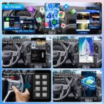 17.2 inch Touch Screen Upgrade Android Car Radio for Chevrolet Silverado GMC Sierra 2019-2024 Android 14 Car Stereo Carplay Android Auto GPS Navigation (Black) - Image 4