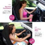 lebogner Waterproof Sweat Towel Car Seat Cover for Post Gym Workout, Running, Swimming, Beach and Hiking, Universal Fit Anti-Slip Bucket Seat Protector for Cars, SUVs and Trucks, Machine Washable - Image 3