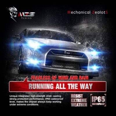 MZS 9005 9006 Bulbs Combo, 300% Brighter HB3 HB4 Fog Lights, Instant-Plug in 6500K Xenon White 9005 9006 Light Bulb, Mini Size Fanless 9005 9006 Fog Bulbs, Pack of 4 - Image 6