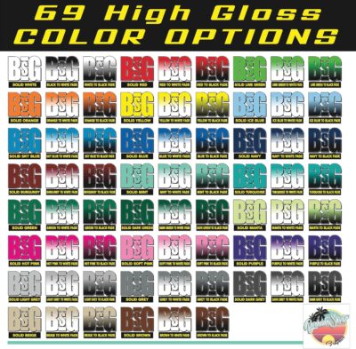 Custom Text Decal/Custom Vinyl Graphic/Premium Vinyl Lettering/Car, Truck, Van, Boat, Window, Wall Sticker CTDP - Image 4