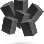 Adam's Polishes Block Applicator (6 Pack) Trim Dressing & Tire Shine Applicator Pad for Car Detailing | Reusable & Customizable Durafoam | for Use After Car Wash Wheel Cleaner
