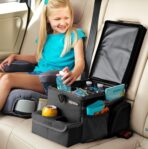 High Road CarHop Backseat Organizer for Kids and Passenger Seat Organizer for Adults - Car Seat Cooler with Cup Holders and Convertible Tray Lid