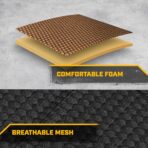 Cat® MeshFlex Automotive Seat Covers for Cars Trucks and SUVs (Set of 2) – Beige Car Seat Covers for Front Seats, Truck Seat Protectors with Comfortable Mesh Back, Auto Interior Covers - Image 5