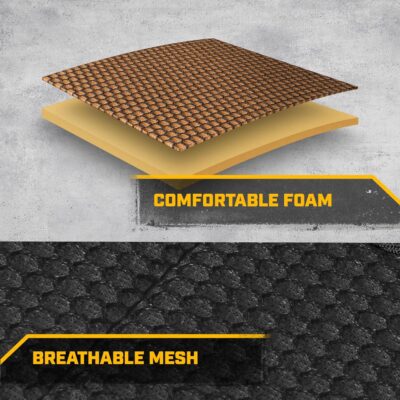 Cat® MeshFlex Automotive Seat Covers for Cars Trucks and SUVs (Set of 2) – Beige Car Seat Covers for Front Seats, Truck Seat Protectors with Comfortable Mesh Back, Auto Interior Covers - Image 5