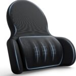 Lumbar Support Pillow for Office Chair Car Back Support Pillow, 45D slow rebound memory foam Gaming Chair Desk Chair Back Cushion for Lower Back Pain Relief, Dynamic support module,Ergonomic Back Rest