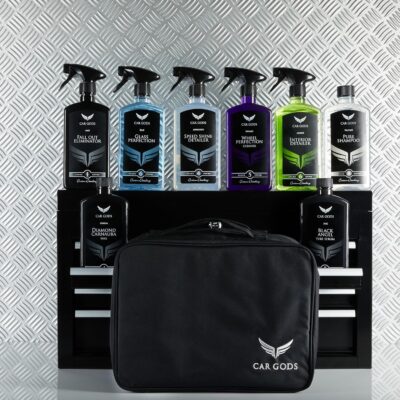 Car Gods 8 Piece Car Cleaning Detailing Kit - Shampoo - Carnauba Wax - Wheel Cleaner - Shine Detailer - Fallout Eliminator - Tyre Serum - Interior Detailer - Glass Cleaner - Image 6